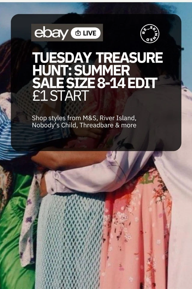 Tuesday Treasure Hunt: Summer Sale Size 8 - 14 Edit - £1 Start