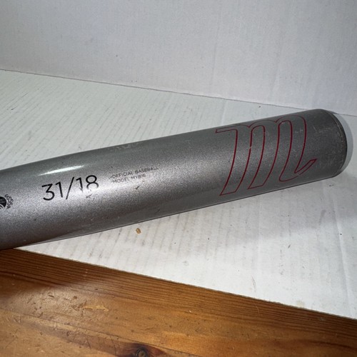 Mazza da baseball Marucci 31/18 oz grigia MYBT13B Little League-13 lega USSSA 1,15 BPF - Foto 3 di 8