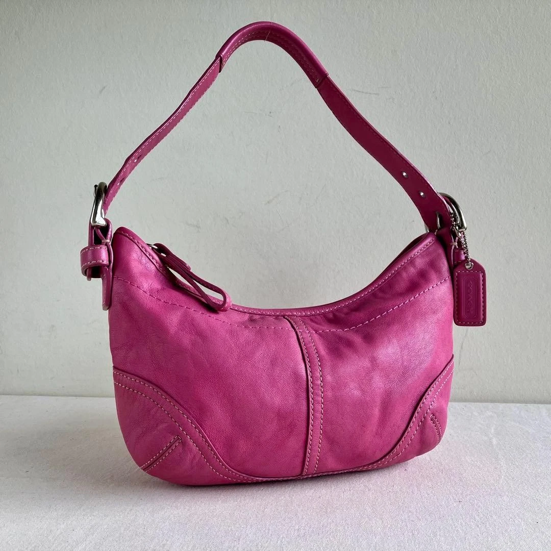 バッグ Coach One Shoulder Handbag pink soho Coach Pink Soho Handbag for sale | eBay