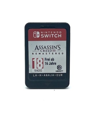 Assassins Creed III Remastered - Nintendo Switch - Videospiel - NUR MODUL!
