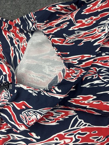 Columbia PFG Shirt Mens 3XT Vented Button Up Short Sleeve Fish All Over Print (E - Picture 9 of 10
