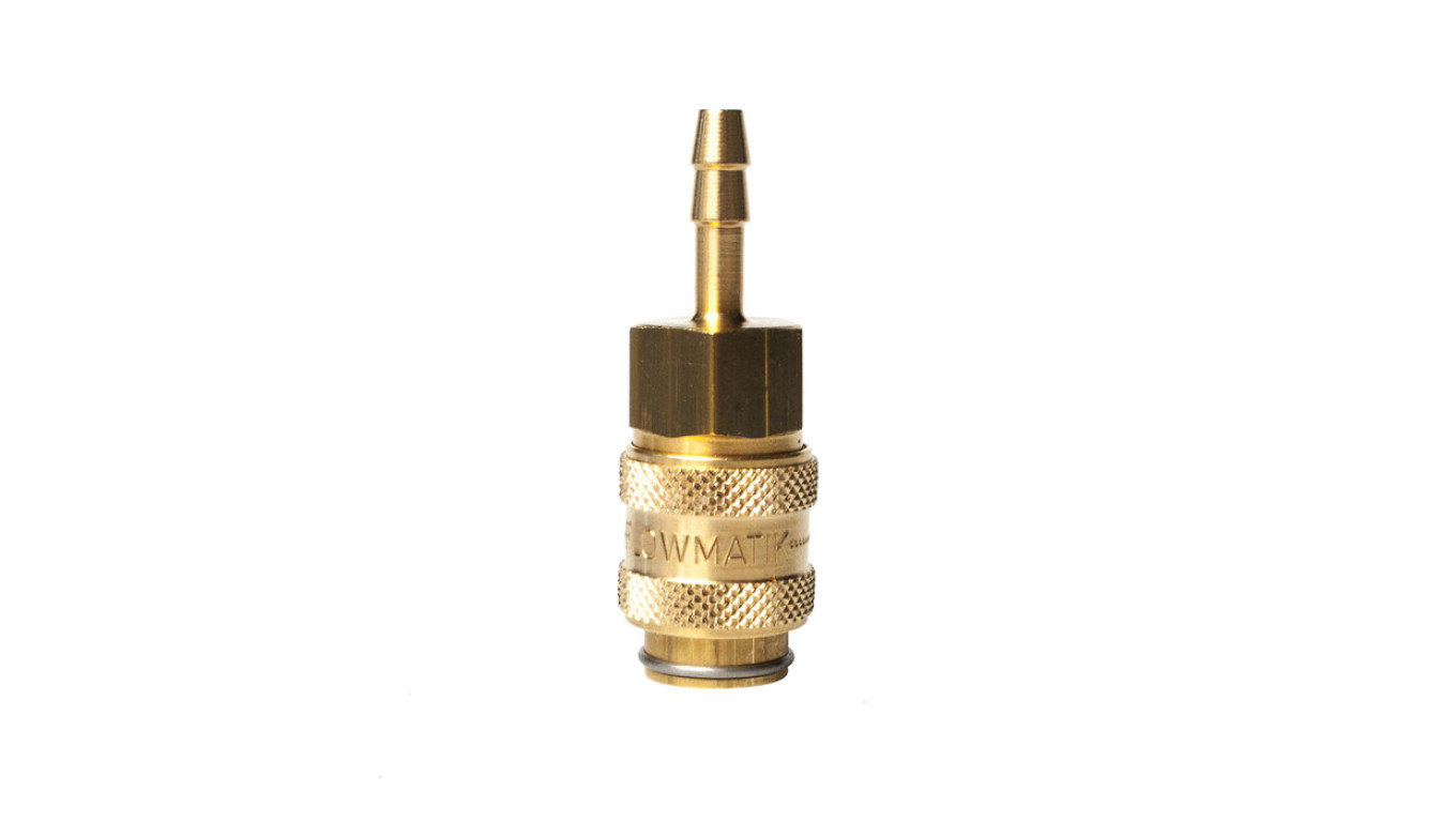 Pneumatic quick coupling DN5 type 21, for hose fi 4 mm, quick coupling so /T2UK