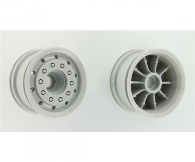 CARSON 1:14 Vorderachsfelge Breit grau (2) ABS / 500907013