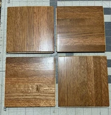 5 sq ft Color Tile PREMIUM PARQUET FLOOR: 20pcs 6"x6"x5/16" Oak Tiles: HONEY NEW