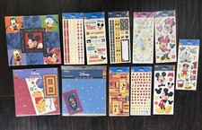 Huge Vintage Sandylion Disney Scrapbook, Paper  Sticker Lot- Most NIP