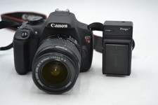 Canon 1200D / Rebel T5 DSLR Camera with 18-55 IS Lens 4,812 Shutter count 