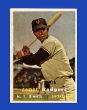 1957 Topps Set-Break #377 Andre Rodgers EX-EXMINT *GMCARDS*