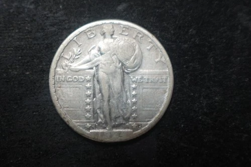 1924-S VF Full Shield Standing Liberty Quarter Nice Coin MTX