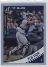 2018 Donruss Variations Stat Line Career /500 Gary Sanchez (The Kraken) #150 sh7
