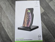 Image of Belkin Boost Charge Special Edition Wireless Charging Stand Black 7.5W Apple