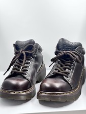 Dr. Martens 8542. Vintage Y2K Chunky 90s. Made In England. Brown, Sz UK 6/US 8