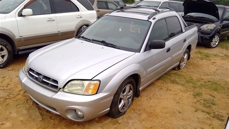 Passenger Headlight Without Black Horizontal Bar Fits 03-06 Subaru Baja OEM - Image 2 of 4