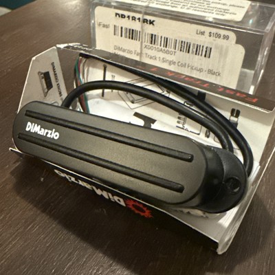 DiMarzio DP181BK Fast Track 1 Single Coil Pickup - Black