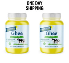 2 Pack Carrington Farms Ghee 54 oz.  Pure, High-Quality Clarified Butter