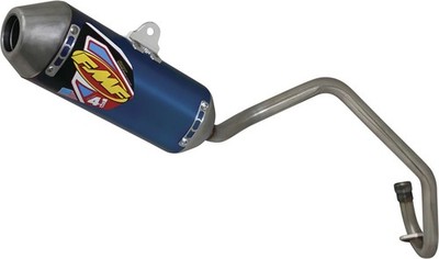 FMF Racing 042381 Factory 4.1 RCT Komplettanlage - Blau Titanium