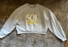 Levi’s Sweatshirt Damen Größe S hellblau Pullover bauchfrei