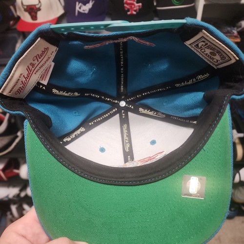 Detroit Pistons Herren türkis Mitchell & Ness NBA Snapback Mütze Kappe 🔥 gebraucht - Bild 3 von 6
