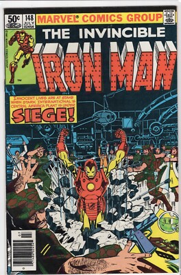 1981 The Invincible Iron Man #148 | eBay
