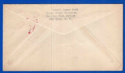 COLOMBIA TO USA, COVER, PAQUEBOT, 1933, VF - Picture 2 of 2