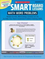 SMART Board Lessons: Math Word Problems: Ready-to-Use, Motivating  - VERY GOOD