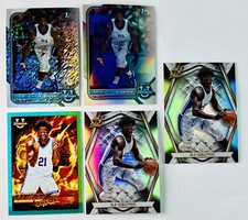 2021-22 Bowman AJ Griffin Heat Check Teal /150 Refractor Shimmer - 5 Card!