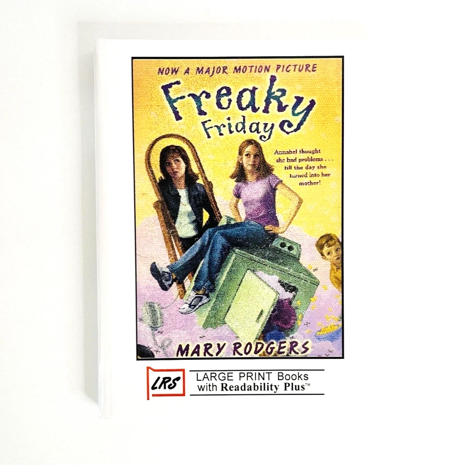 Freaky Friday Large Print Book Children Hardcover by Mary Rodgers - Image 2 of 4