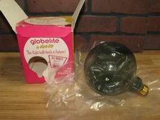 Vintage NOS light bulb Globelite by Duro-Lite 25 watt in box 1960's 1970's swag
