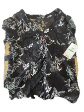Oakley Womens Dress Graffiti Coverup Black Size Large new