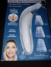DermaSuction Derma Suction Blackheads Pore Cleaning Device Vacuum Bulkhead - USA