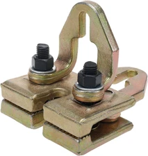 Heavy Duty 5 Ton Right-Angle Two-Way Auto Body Pull Clamp Car Body Repair Tools