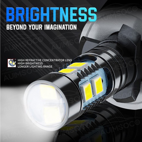 For Mitsubishi Galant 1999-2003 LED Headlight Bulbs Hi-Lo Fog Beam Super Bright - Picture 13 of 15