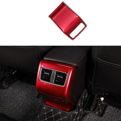 Red ABS Fit For Honda Accord 10th Rear Air Outlet Vent Cover Trim 2018-2019 2022 - Picture 1 of 7