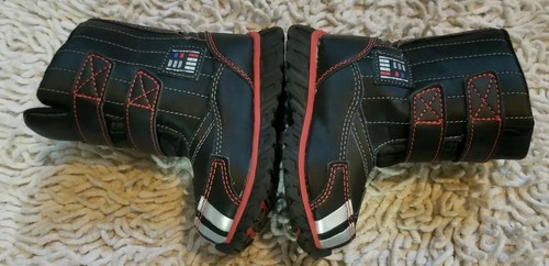 Star Wars Darth Vader Jungen Leucht Disney Kinder Winterstiefel Größe 5/6 Jungen Schnee - Bild 8 von 9