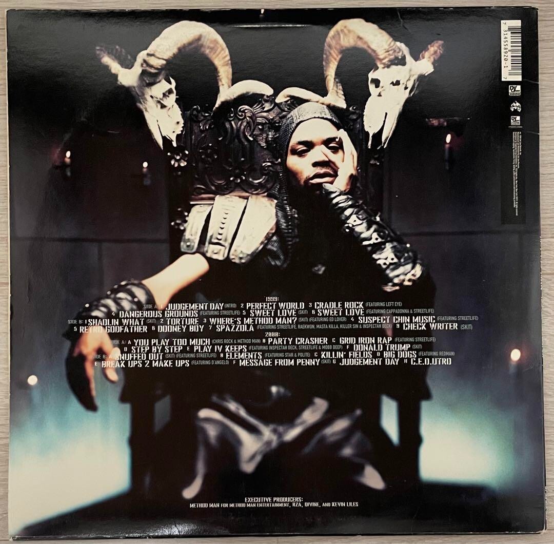Method Man / Tical 2000 Judgement Day 1998 US Original 2LP
