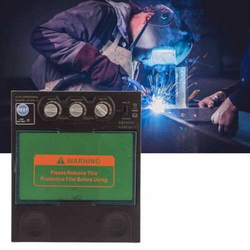 Welding Lens Solar Automatic LCD Dimming Shade Horizontal Power Electronic Tools