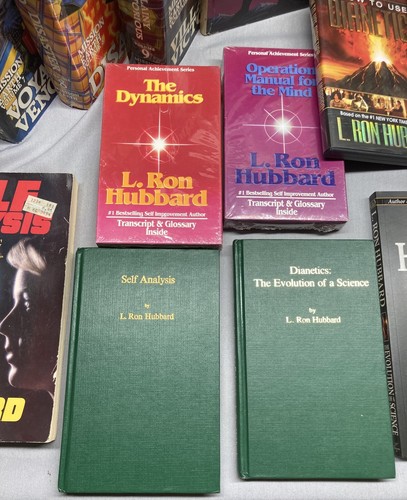 Hubbard, L. Ron Scientology Books, DVD’s, Cassettes, Mission Earth, 21 + - Picture 7 of 17