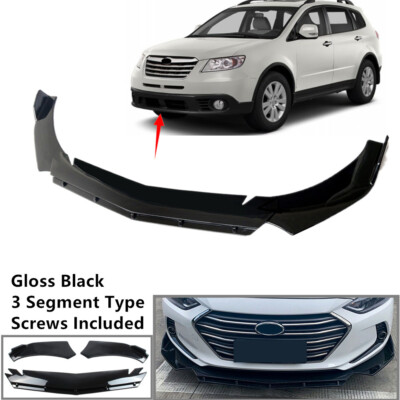 Universal Fit For Subaru Tribeca 2008-2014 Front Bumper Spoiler Splitter 2 Layer
