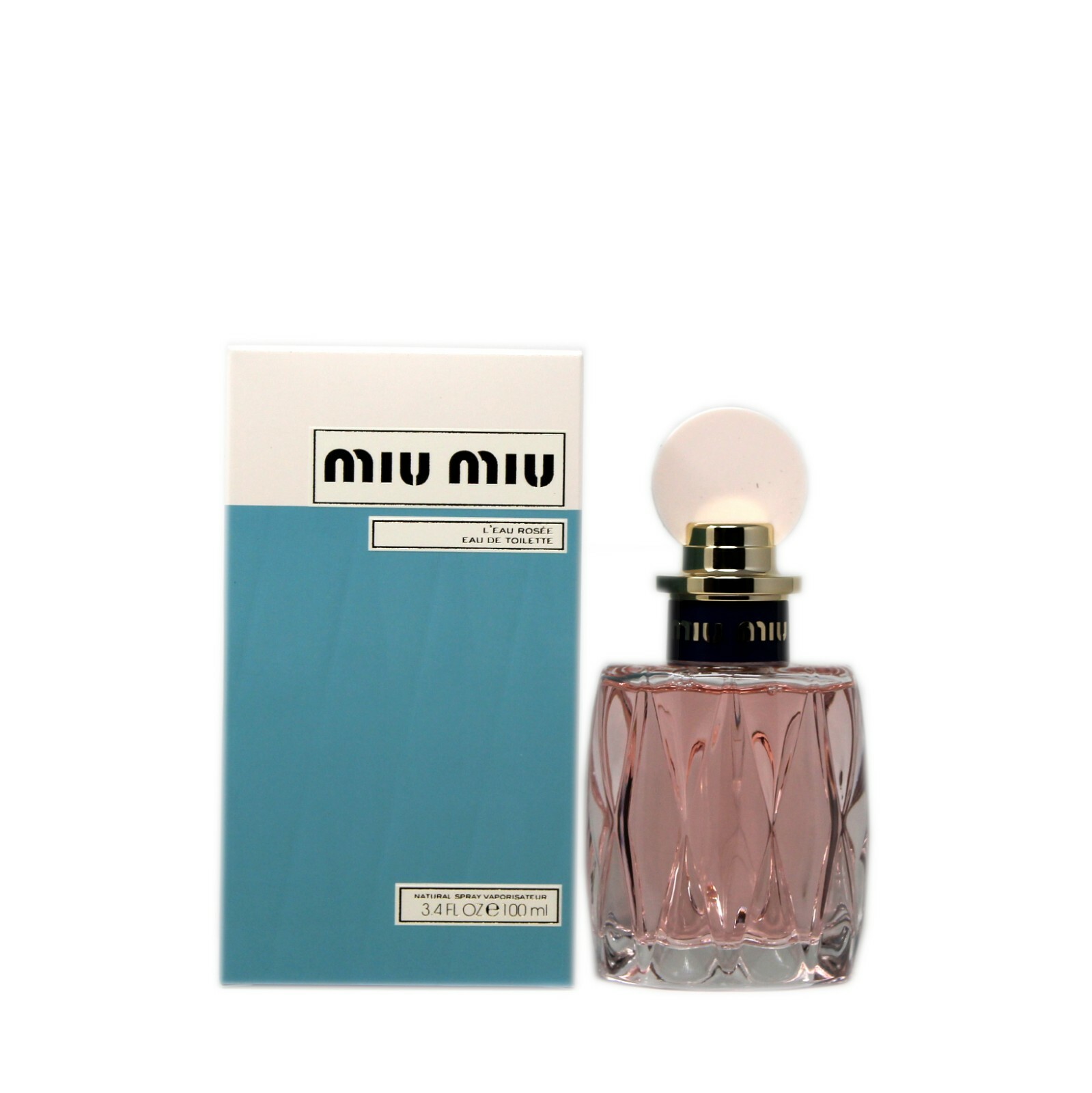 MIU MIU LEAU ROSEE EAU DE TOILETTE NATURAL SPRAY 100 ML34 FLOZ NIB 31190₽