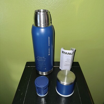 STANLEY x STARBUCKS Legendary Classic Bottle Navy Blue NWT | eBay