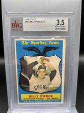 1959 Topps #572 Billy Pierce All-Star BGS 3.5