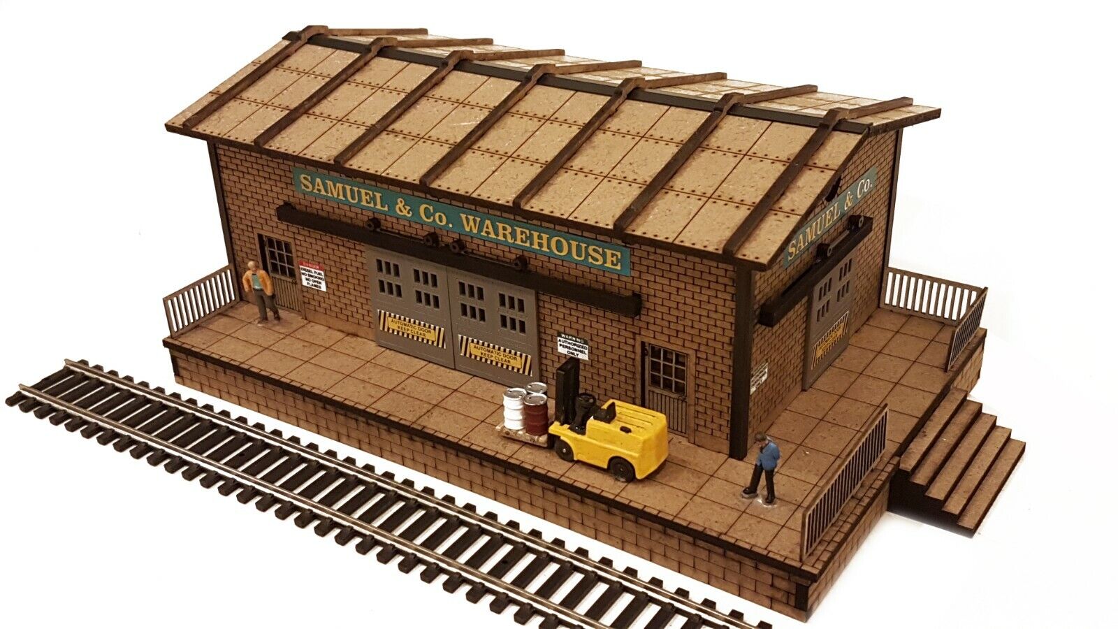 HO 1/87 Scale Evergreen Scale Models Kit 804 Kohl Iron Works Building -  Model Train Market