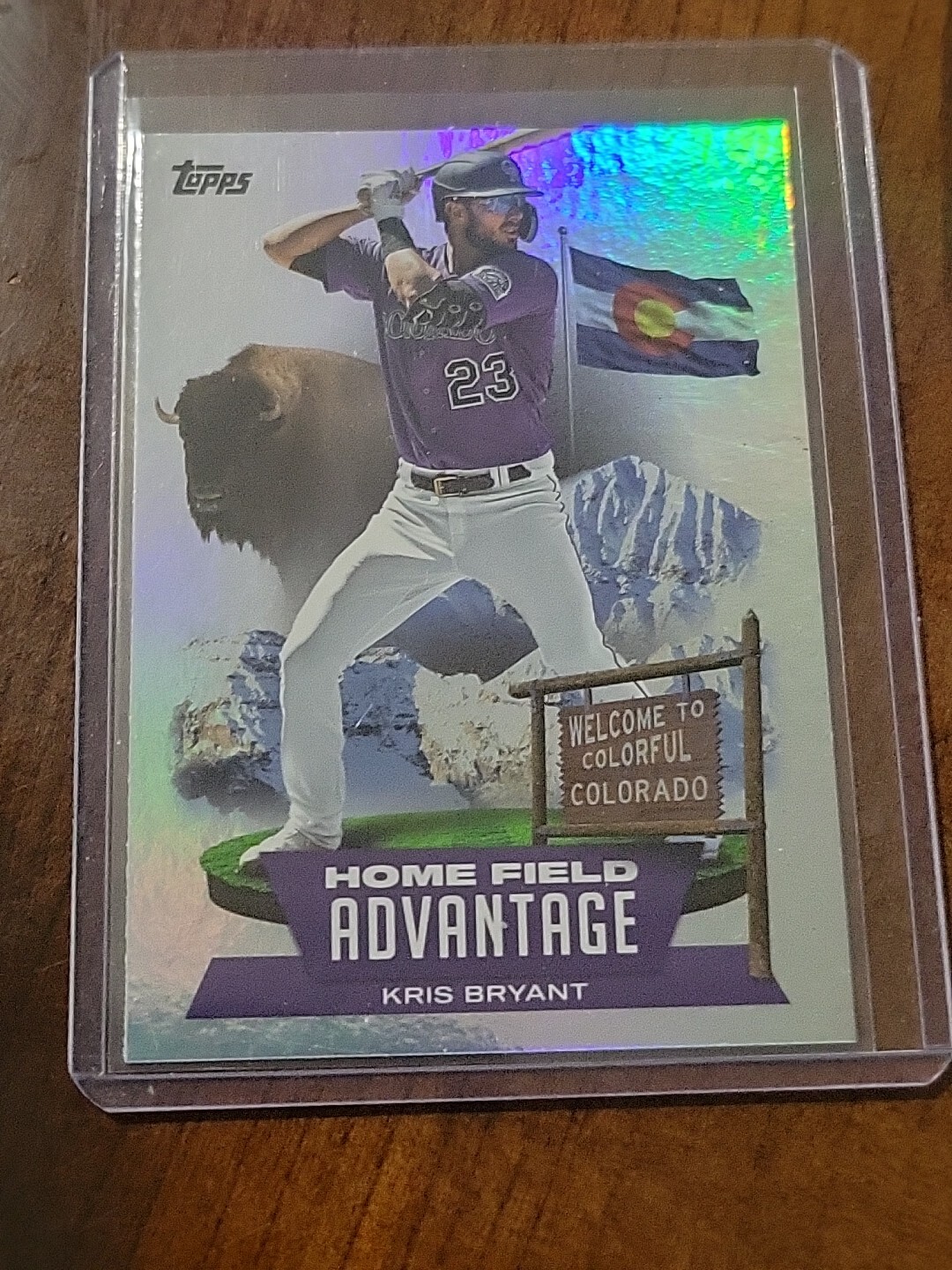 2022 Topps Update Kris Bryant Home Field Advantage Case Hit