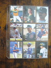 MLB - 1989 Baseball's Best One Card Set (#10 thru #21) - VINTAGE - EXCELLENT