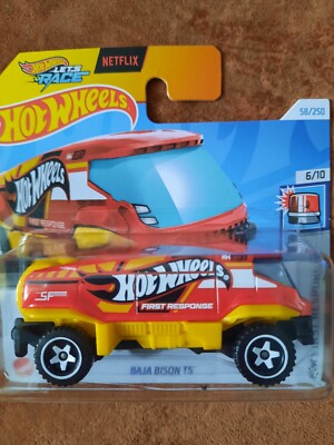 Hot Wheels Netflix Lets Race Baja Bison T5. In Sealed Box. 