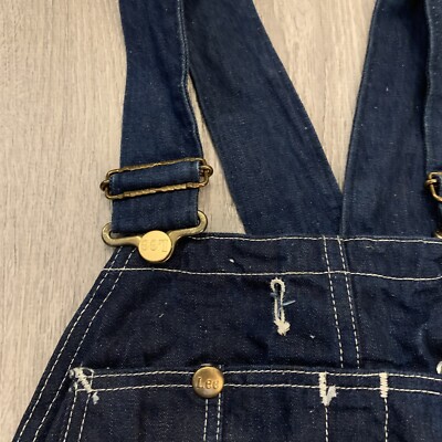 True Vintage 1960s Lee denim coveralls overalls USA union made