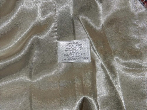 Gorgeous $159 Boston Proper Gold-chain Striped Boucle Jacket, size 2, NEW - Picture 10 of 11