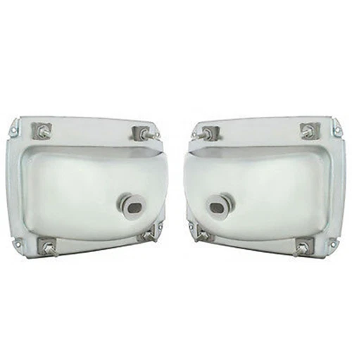 64 65 66 Ford Mustang Rear Tail Light Lamp Lens Socket Left Right Housings Pair - Picture 2 of 4