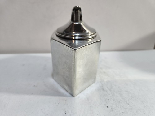 Funktionierendes Vintage schwarz, Starr, Gorham Sterlingsilber Tisch Evans Feuerzeug 7494/13 - Bild 5 von 10