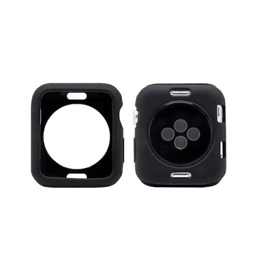 Watch Bumper Cover Case For Apple Watch 9 8 7 6 5 SE Ultra2 Silicone Protector - Bild 13 von 18
