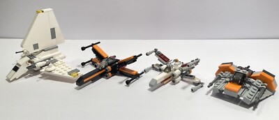 LEGO Star Wars Lot Of 4 Mini Sets 4494 30278 30051 & 30384 All Retired